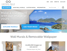 Tablet Screenshot of limitlesswalls.com